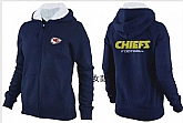 Womens Kansas City Chiefs Team Logo 2015 Full Zip Hoodie-46,baseball caps,new era cap wholesale,wholesale hats