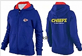 Womens Kansas City Chiefs Team Logo 2015 Full Zip Hoodie-53,baseball caps,new era cap wholesale,wholesale hats