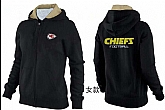 Womens Kansas City Chiefs Team Logo 2015 Full Zip Hoodie-55,baseball caps,new era cap wholesale,wholesale hats