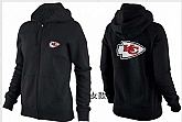 Womens Kansas City Chiefs Team Logo 2015 Full Zip Hoodie-67,baseball caps,new era cap wholesale,wholesale hats