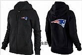 Womens New England Patriots Team Logo 2015 Full Zip Hoodie-50,baseball caps,new era cap wholesale,wholesale hats