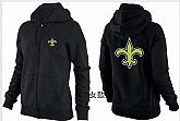 Womens New Orleans Saints Team Logo 2015 Full Zip Hoodie-31,baseball caps,new era cap wholesale,wholesale hats