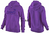 Womens New York Giants Team Logo 2015 Full Zip Hoodie-13,baseball caps,new era cap wholesale,wholesale hats