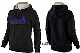 Womens New York Giants Team Logo 2015 Full Zip Hoodie-23,baseball caps,new era cap wholesale,wholesale hats