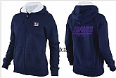 Womens New York Giants Team Logo 2015 Full Zip Hoodie-46,baseball caps,new era cap wholesale,wholesale hats