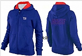 Womens New York Giants Team Logo 2015 Full Zip Hoodie-53,baseball caps,new era cap wholesale,wholesale hats