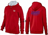 Womens New York Giants Team Logo 2015 Full Zip Hoodie-60,baseball caps,new era cap wholesale,wholesale hats