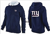 Womens New York Giants Team Logo 2015 Full Zip Hoodie-63,baseball caps,new era cap wholesale,wholesale hats