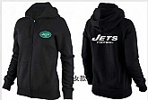 Womens New York Jets Team Logo 2015 Full Zip Hoodie-39,baseball caps,new era cap wholesale,wholesale hats