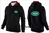 Womens New York Jets Team Logo 2015 Full Zip Hoodie-47,baseball caps,new era cap wholesale,wholesale hats