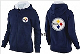 Womens Pittsburgh Steelers Team Logo 2015 Full Zip Hoodie-55,baseball caps,new era cap wholesale,wholesale hats