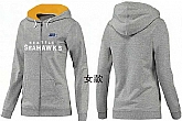 Womens Seattle Seahawks Team Logo 2015 Full Zip Hoodie-18,baseball caps,new era cap wholesale,wholesale hats