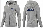 Womens Seattle Seahawks Team Logo 2015 Full Zip Hoodie-45,baseball caps,new era cap wholesale,wholesale hats