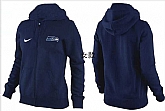 Womens Seattle Seahawks Team Logo 2015 Full Zip Hoodie-77,baseball caps,new era cap wholesale,wholesale hats