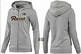 Womens St. Louis Rams Team Logo 2015 Full Zip Hoodie-17,baseball caps,new era cap wholesale,wholesale hats