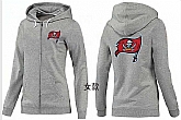 Womens Tampa Bay Buccaneers Team Logo 2015 Full Zip Hoodie-52,baseball caps,new era cap wholesale,wholesale hats