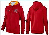 Womens Tampa Bay Buccaneers Team Logo 2015 Full Zip Hoodie-70,baseball caps,new era cap wholesale,wholesale hats