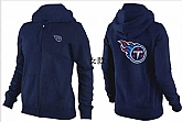 Womens Tennessee Titans Team Logo 2015 Full Zip Hoodie-34,baseball caps,new era cap wholesale,wholesale hats