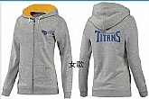 Womens Tennessee Titans Team Logo 2015 Full Zip Hoodie-45,baseball caps,new era cap wholesale,wholesale hats