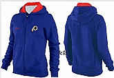 Womens Washington Redskins Team Logo 2015 Full Zip Hoodie-27,baseball caps,new era cap wholesale,wholesale hats