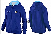 Womens Washington Redskins Team Logo 2015 Full Zip Hoodie-39,baseball caps,new era cap wholesale,wholesale hats