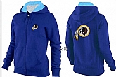 Womens Washington Redskins Team Logo 2015 Full Zip Hoodie-62,baseball caps,new era cap wholesale,wholesale hats