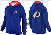 Womens Washington Redskins Team Logo 2015 Full Zip Hoodie-68,baseball caps,new era cap wholesale,wholesale hats