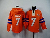 Denver Broncos #7 John Elway Orange 2015 New Stitched Hoodie,baseball caps,new era cap wholesale,wholesale hats