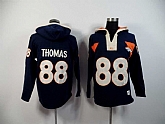 Denver Broncos #88 Demaryius Thomas Dark Blue 2015 New Stitched Hoodie,baseball caps,new era cap wholesale,wholesale hats