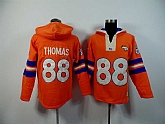 Denver Broncos #88 Demaryius Thomas Orange 2015 New Stitched Hoodie,baseball caps,new era cap wholesale,wholesale hats