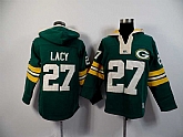 Green Bay Packers #27 Eddie Lacy Green 2015 New Stitched Hoodie,baseball caps,new era cap wholesale,wholesale hats