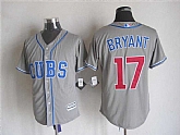 Majestic Chicago Cubs #17 Bryant Gray MLB Stitched Jerseys,baseball caps,new era cap wholesale,wholesale hats