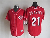 Majestic Cincinnati Reds #21 Todd Frazier Red MLB Stitched Jerseys,baseball caps,new era cap wholesale,wholesale hats