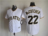 Majestic Pittsburgh Pirates #22 Andrew McCutchen White MLB Stitched Jerseys,baseball caps,new era cap wholesale,wholesale hats