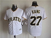 Majestic Pittsburgh Pirates #27 Kang White MLB Stitched Jerseys,baseball caps,new era cap wholesale,wholesale hats