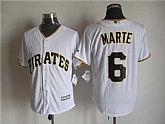 Majestic Pittsburgh Pirates #6 Martie White MLB Stitched Jerseys,baseball caps,new era cap wholesale,wholesale hats