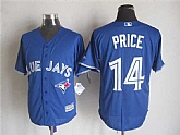 Majestic Toronto Blue Jays #14 David Price Blue MLB Stitched Jerseys,baseball caps,new era cap wholesale,wholesale hats