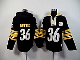 Pittsburgh Steelers #36 Jerome Bettis Black 2015 New Stitched Hoodie,baseball caps,new era cap wholesale,wholesale hats