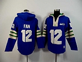 Seattle Seahawks #12 Fan Blue 2015 New Stitched Hoodie,baseball caps,new era cap wholesale,wholesale hats