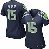 Womens Nike Seattle Seahawks #15 Jermaine Kearse Navy Blue Game Jerseys,baseball caps,new era cap wholesale,wholesale hats