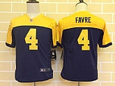 Youth Nike Green Bay Packers #4 Brett Favre Yellow-Blue Game Jerseys,baseball caps,new era cap wholesale,wholesale hats