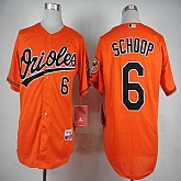 Baltimore Orioles #6 Schoop Orange Cool Base Jerseys,baseball caps,new era cap wholesale,wholesale hats