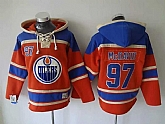 Edmonton Oilers #97 Connor McDavid Orange Hoodie,baseball caps,new era cap wholesale,wholesale hats
