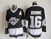 Los Angeles Kings #16 Marcel Dionne CCM Throwback Black Jerseys,baseball caps,new era cap wholesale,wholesale hats