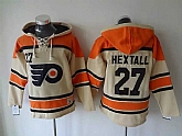 Philadelphia Flyers #27 Ron Hextall Cream Hoodie,baseball caps,new era cap wholesale,wholesale hats
