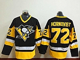 Pittsburgh Penguins #72 Patric Hornqvist Black-Yellow Third Jerseys,baseball caps,new era cap wholesale,wholesale hats