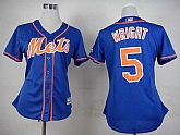 Womens New York Mets #5 David Wright 2015 Blue Cool Base Jerseys,baseball caps,new era cap wholesale,wholesale hats