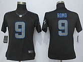 Womens Nike Limited Dallas Cowboys #9 Romo Impact Black Jerseys,baseball caps,new era cap wholesale,wholesale hats