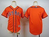 Youth Houston Astros Blank 2015 Orange Cool Base Jerseys,baseball caps,new era cap wholesale,wholesale hats