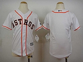 Youth Houston Astros Blank 2015 White Cool Base Jerseys,baseball caps,new era cap wholesale,wholesale hats